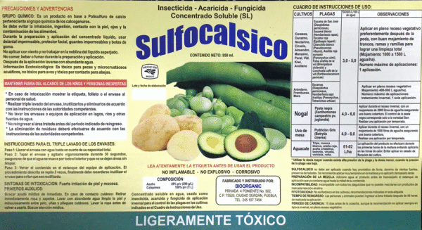 SULFOCALCIO